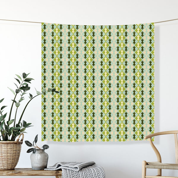 Chessboard Check Printed Fabric