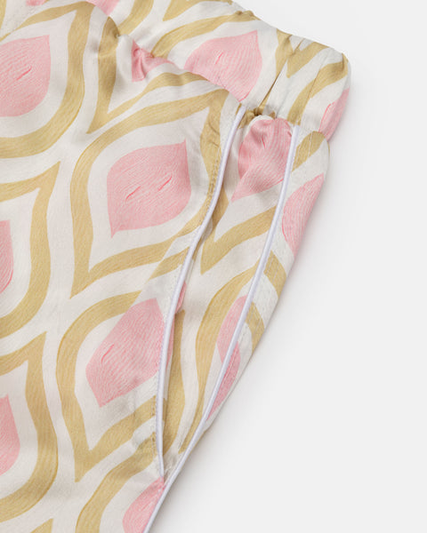 Pastel Passion Silk PJ Bottoms