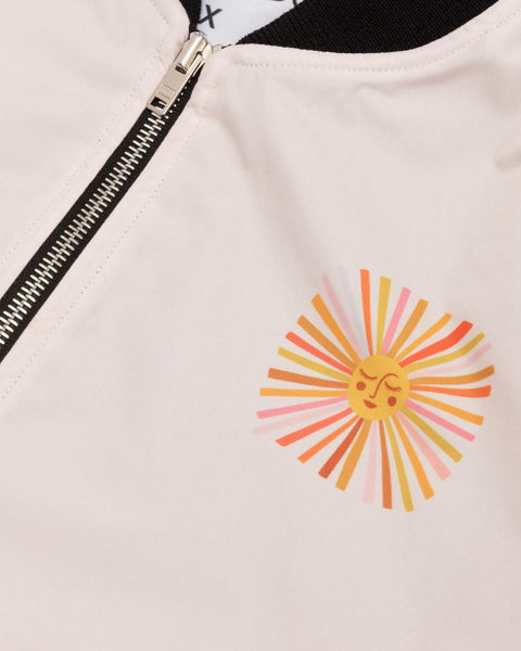 Sultry Sunshine Bomber Jacket