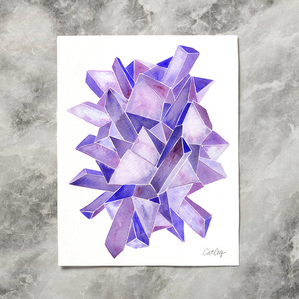 Amethyst • Art Print