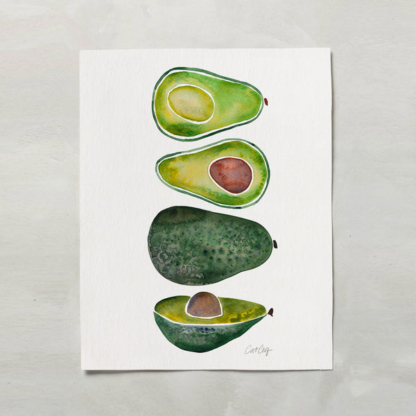 Avocado Slices • Art Print