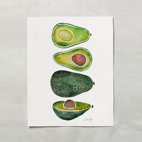 Avocado Slices • Art Print