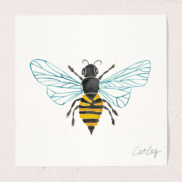 Honey Bee •  Art Print