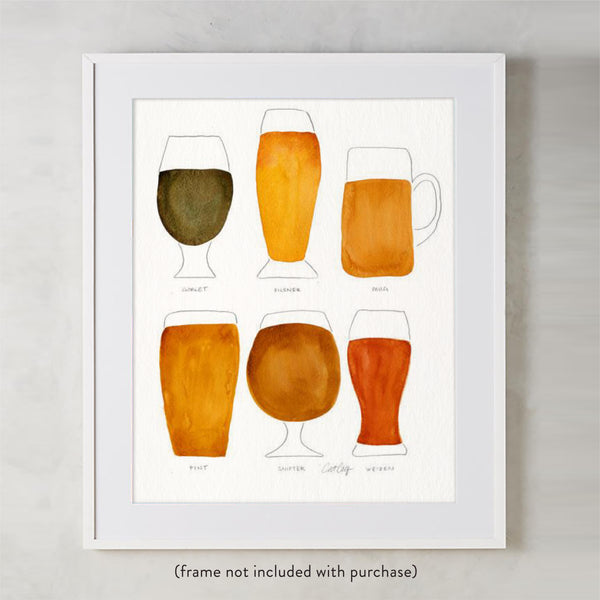 Beer Collection • Art Print