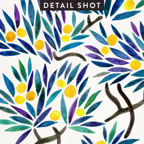 Bonsai Fruit Tree – Little Lemons • Art Print