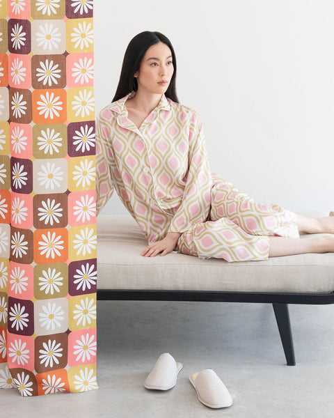 Pastel Passion Silk PJ Bottoms