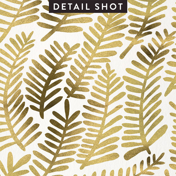Fronds – Gold Palette • Art Print