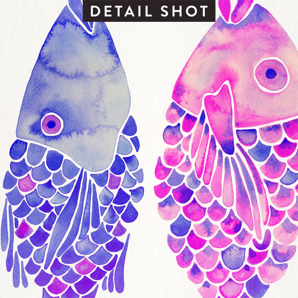 Indonesian Fish – Mermaid Palette • Art Print