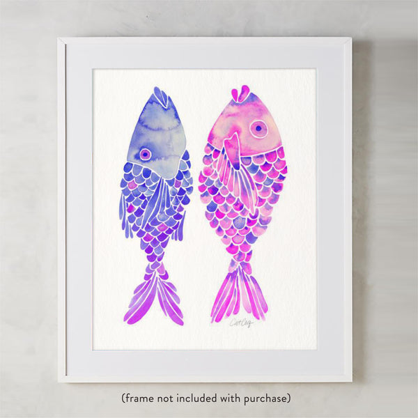 Indonesian Fish – Mermaid Palette • Art Print