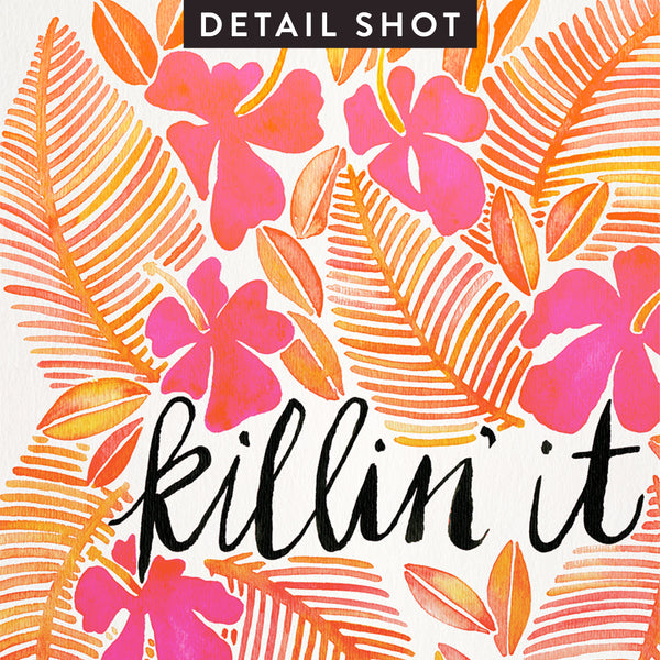 Killin' It – Melon Ombré Palette • Art Print