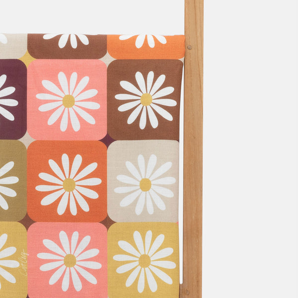Daisy Chain Printed Fabric