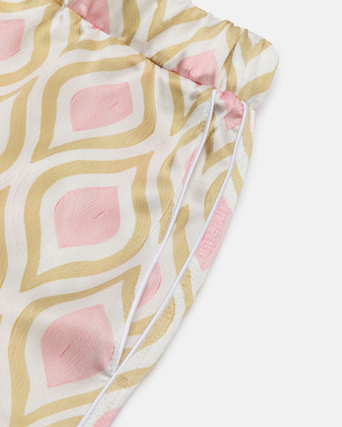 Pastel Passion Silk PJ Shorts