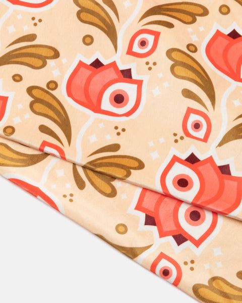 Eye Opening Florals Printed Fabric