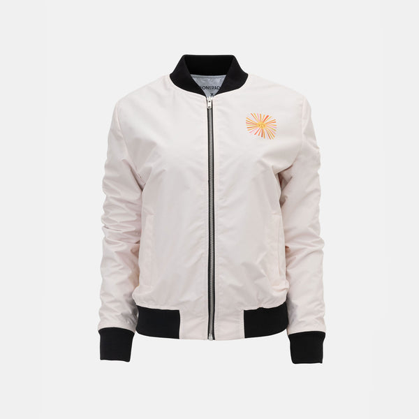Sultry Sunshine Bomber Jacket