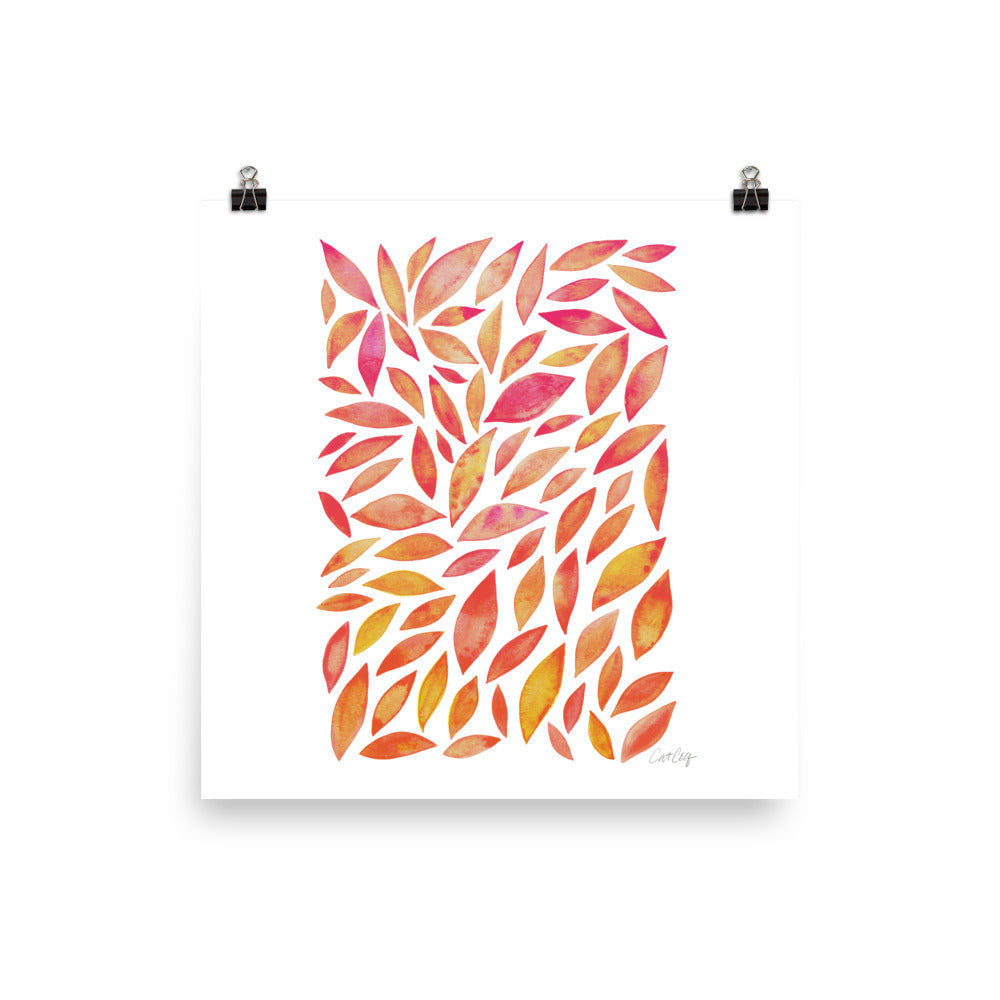 Diamond Leaves - Melon