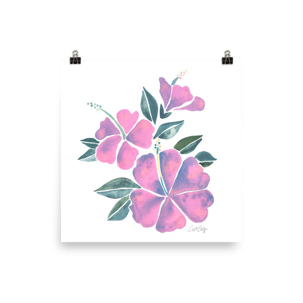 Hibiscus Bloom – Pastel