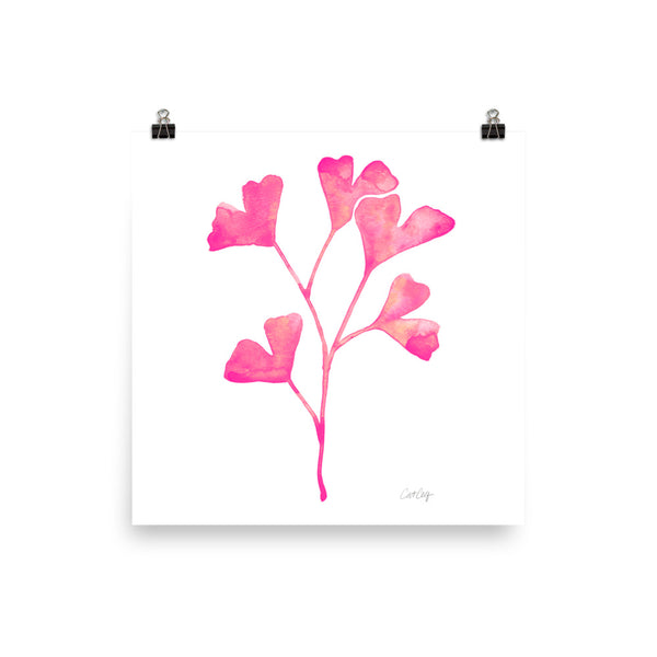 Ginkgo Biloba – Pink