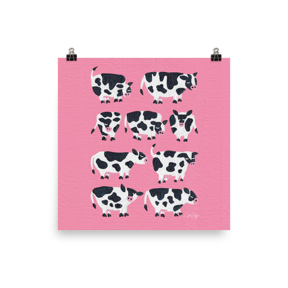 Cow Collection – Pink