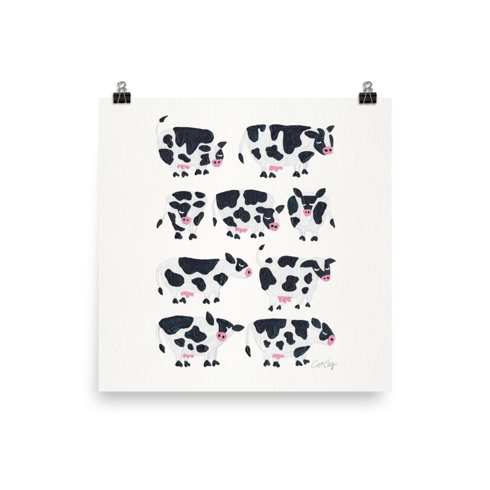 Cow Collection – White