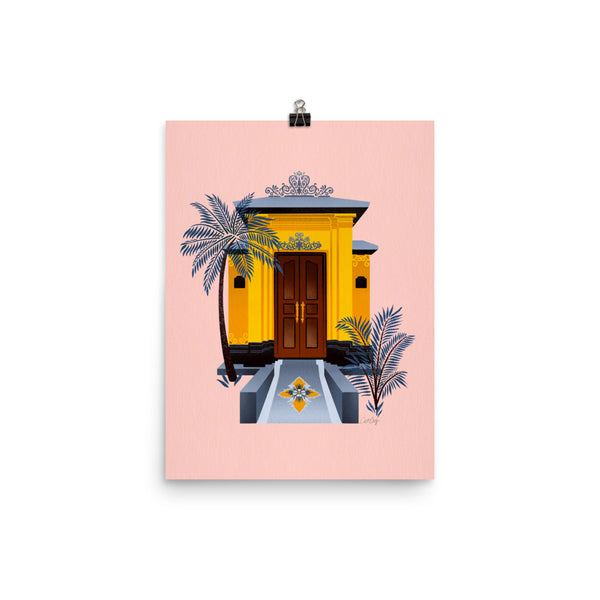 Balinese Doorway - Blush