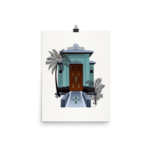 Balinese Doorway - Mint