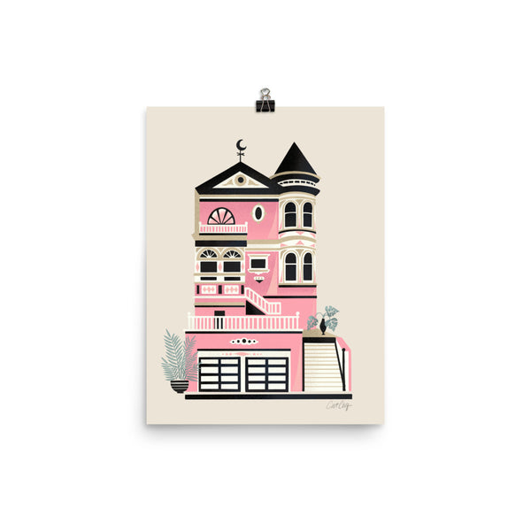 Victorian Home - Blush and Black