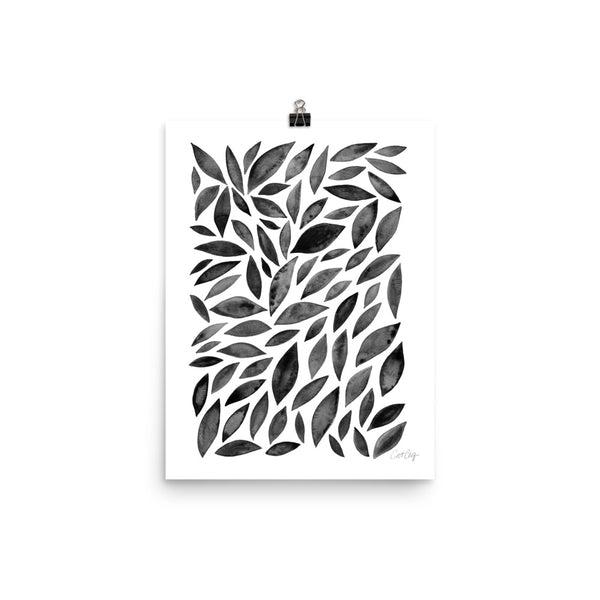 Diamond Leaves - Black