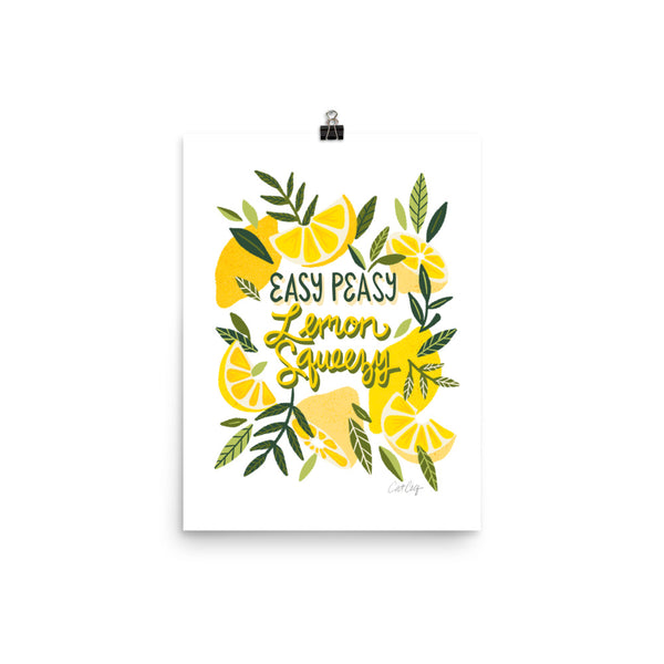 Easy Peasy Lemon Squeezy Citrus - Yellow Green