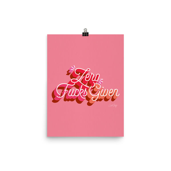 Zero F*cks Given – Pink Palette