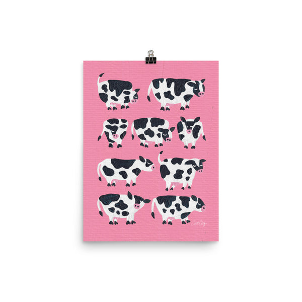 Cow Collection – Pink
