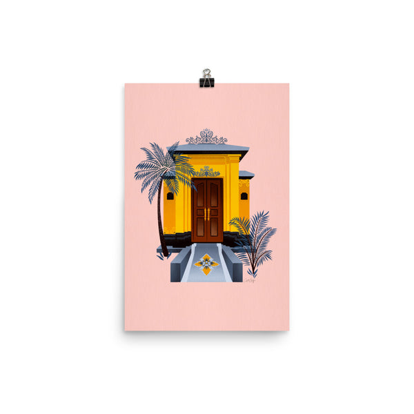 Balinese Doorway - Blush