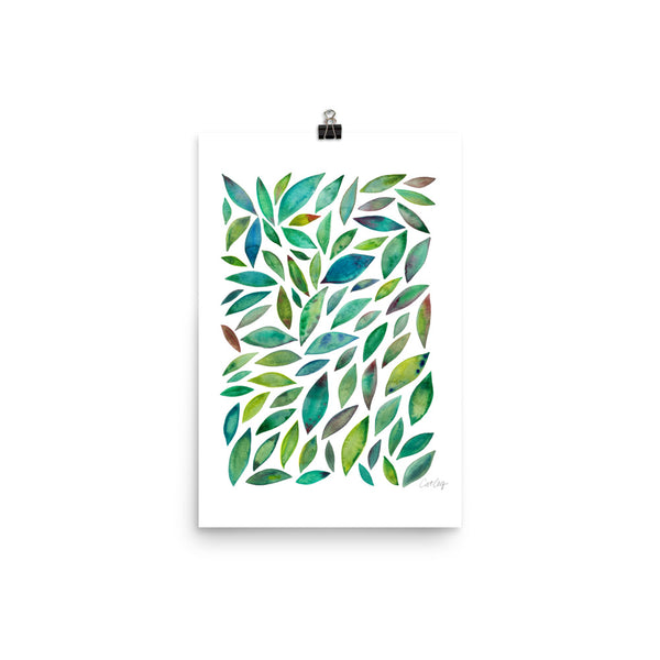 Diamond Leaves - Green