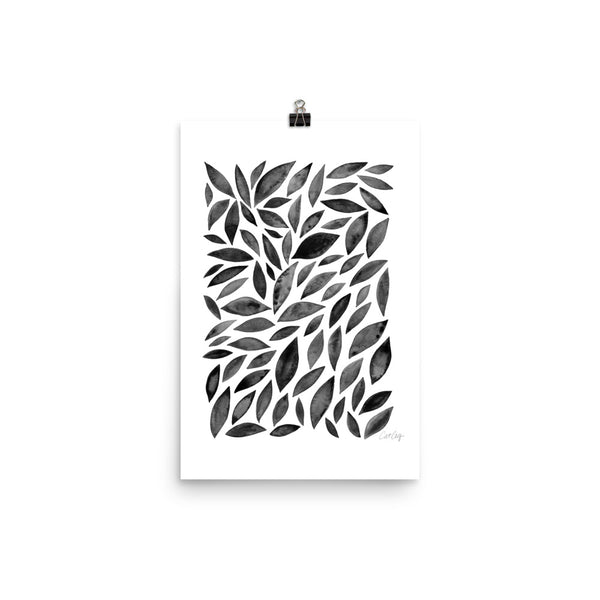 Diamond Leaves - Black