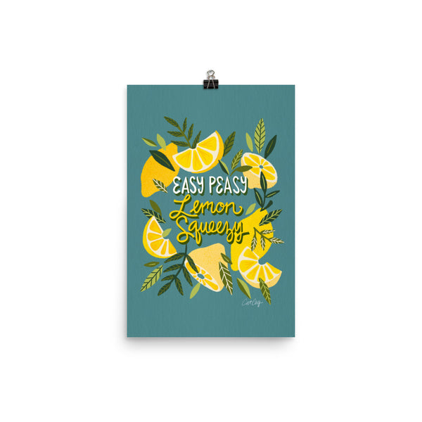 Easy Peasy Lemon Squeezy Citrus- Blue