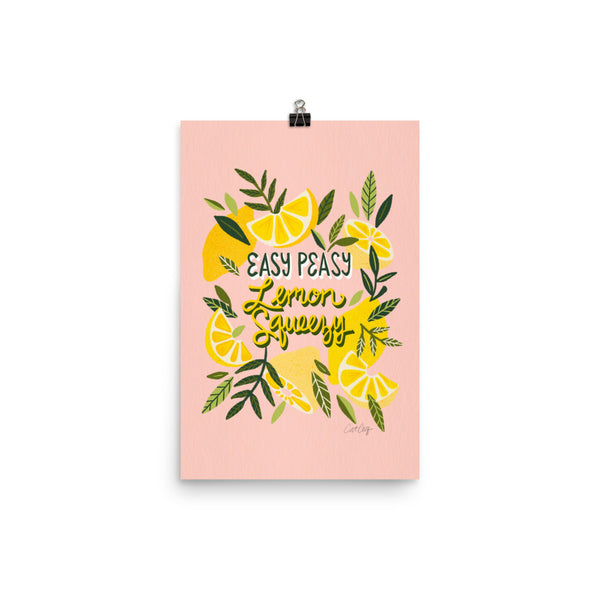 Easy Peasy Lemon Squeezy Citrus - Blush