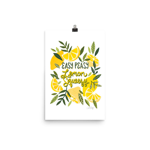 Easy Peasy Lemon Squeezy Citrus - Yellow Green