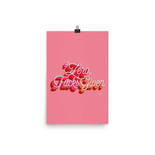 Zero F*cks Given – Pink Palette