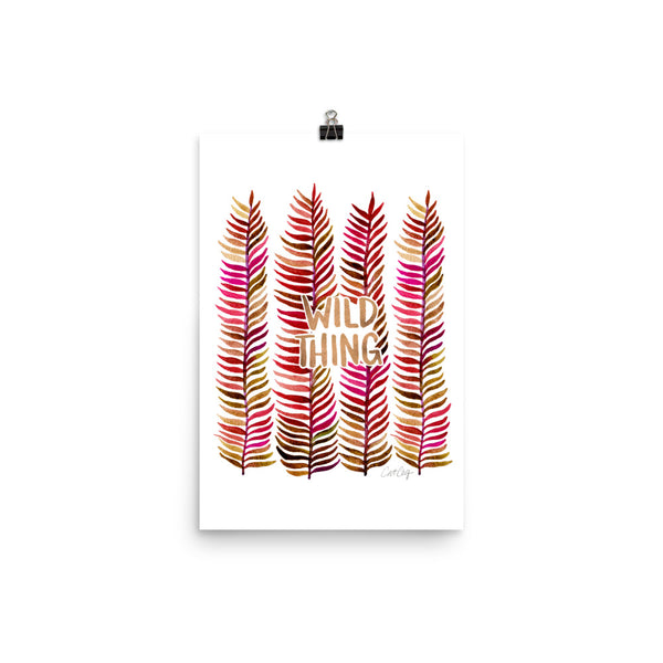 Wild Thing Seaweed Stems – Red & Rose Gold