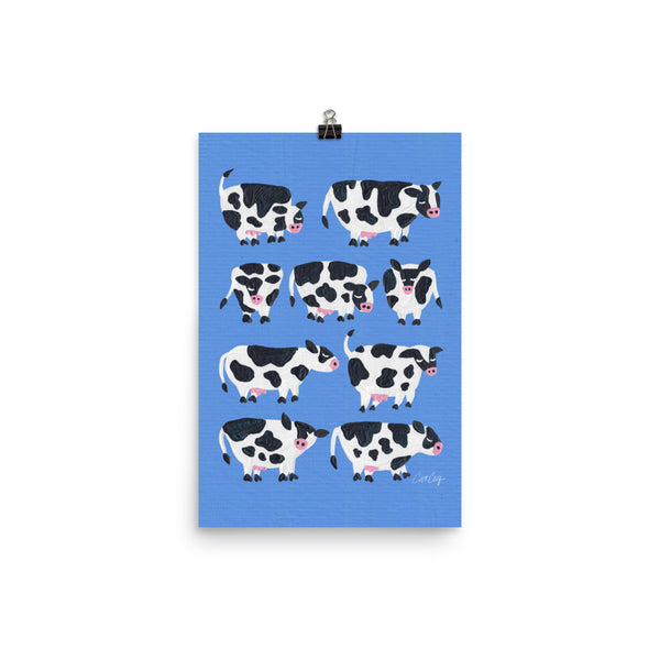 Cow Collection – Blue