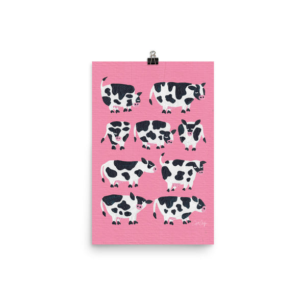 Cow Collection – Pink