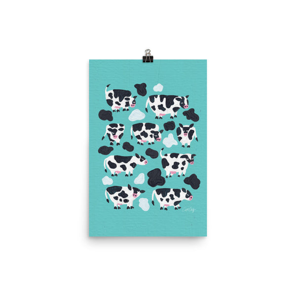 Cow Collection – Turquoise