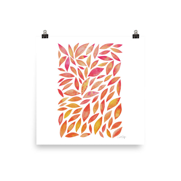 Diamond Leaves - Melon