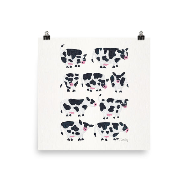 Cow Collection – White