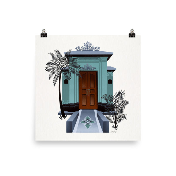Balinese Doorway - Mint