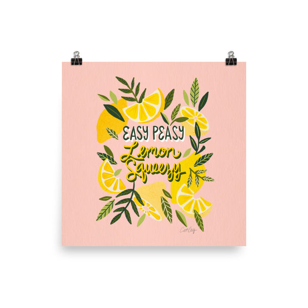 Easy Peasy Lemon Squeezy Citrus - Blush