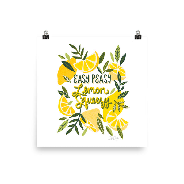 Easy Peasy Lemon Squeezy Citrus - Yellow Green