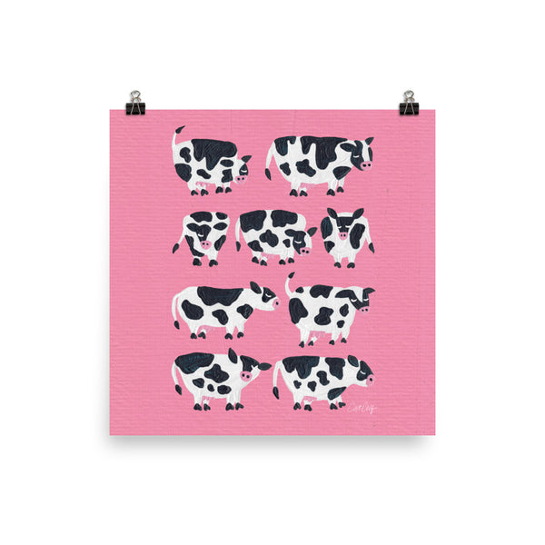 Cow Collection – Pink