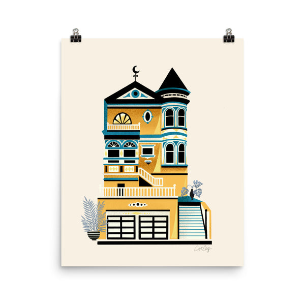 Victorian Home - Yellow