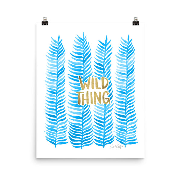 Wild Thing Seaweed Stems – Blue & Gold