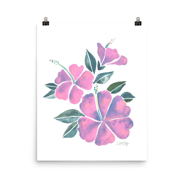 Hibiscus Bloom – Pastel